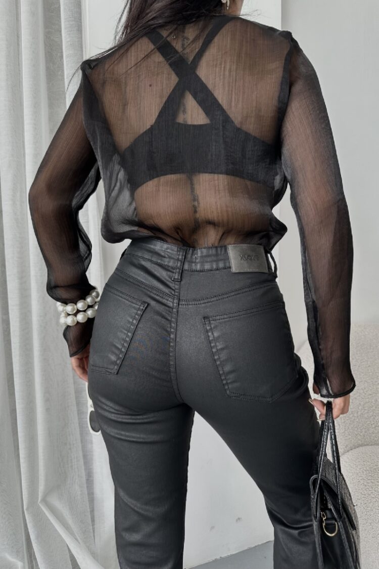 Black Tapered/Carrot Pants