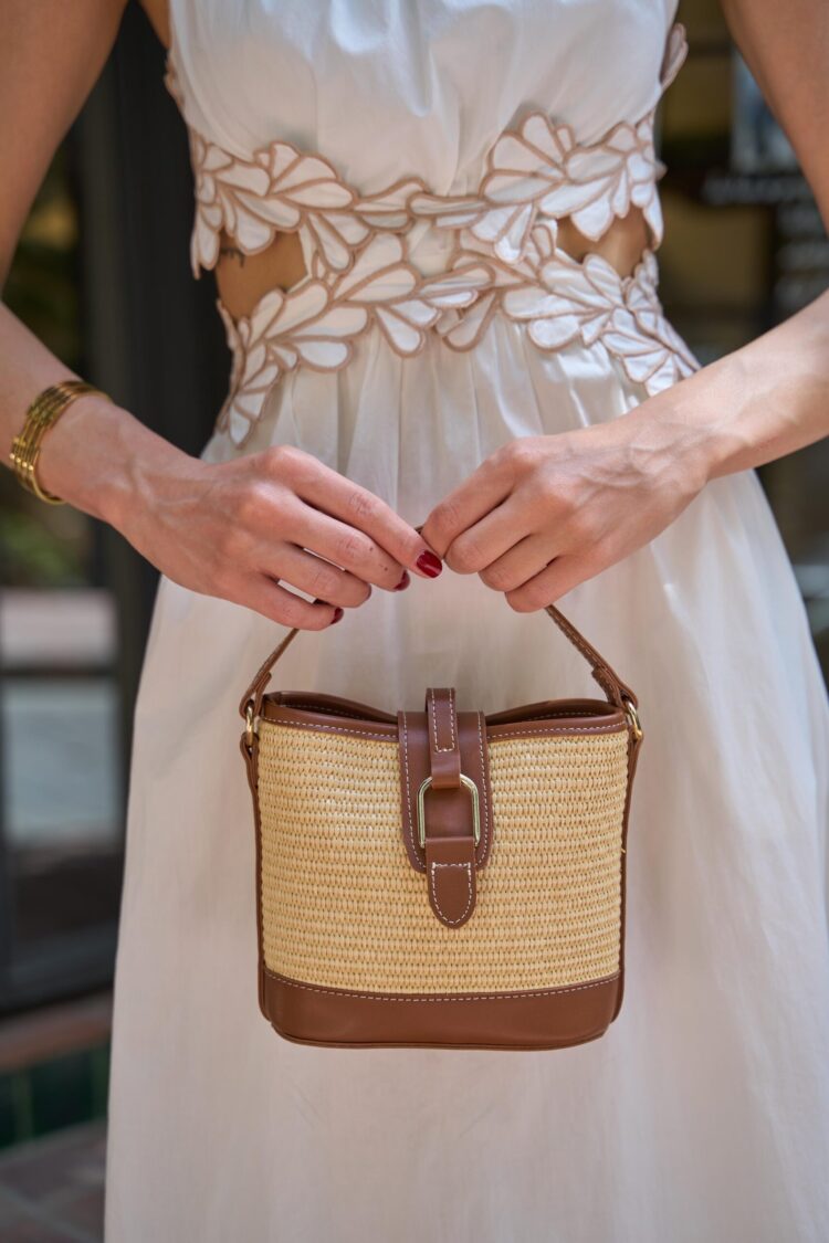 Modern Design Buckle Hand and Shoulder Bag Taba Mesh - Brand: Mina Fashion - Women & Kids, Baby Clothes Wholesale - Globality Store