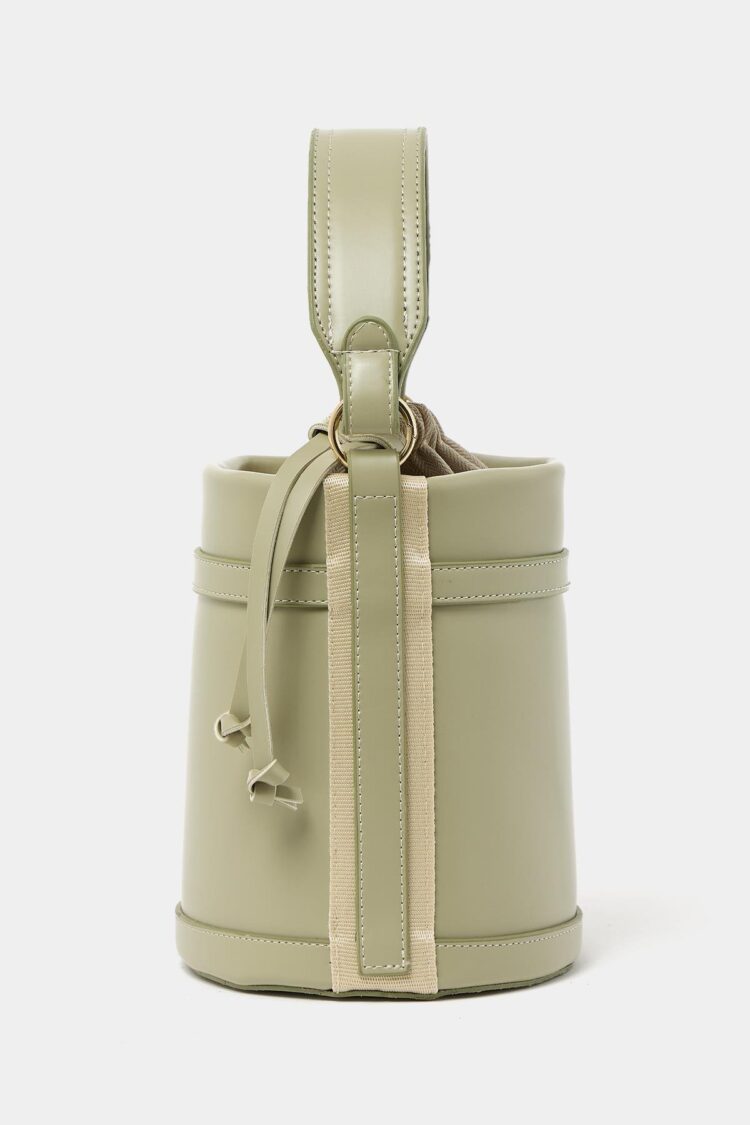 Contrast Stitched Bucket Hand and Shoulder Bag Mint - Brand: Mina Fashion - Women & Kids, Baby Clothes Wholesale - Globality Store