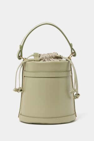 Contrast Stitched Bucket Hand and Shoulder Bag Mint - Brand: Mina Fashion - Women & Kids, Baby Clothes Wholesale - Globality Store