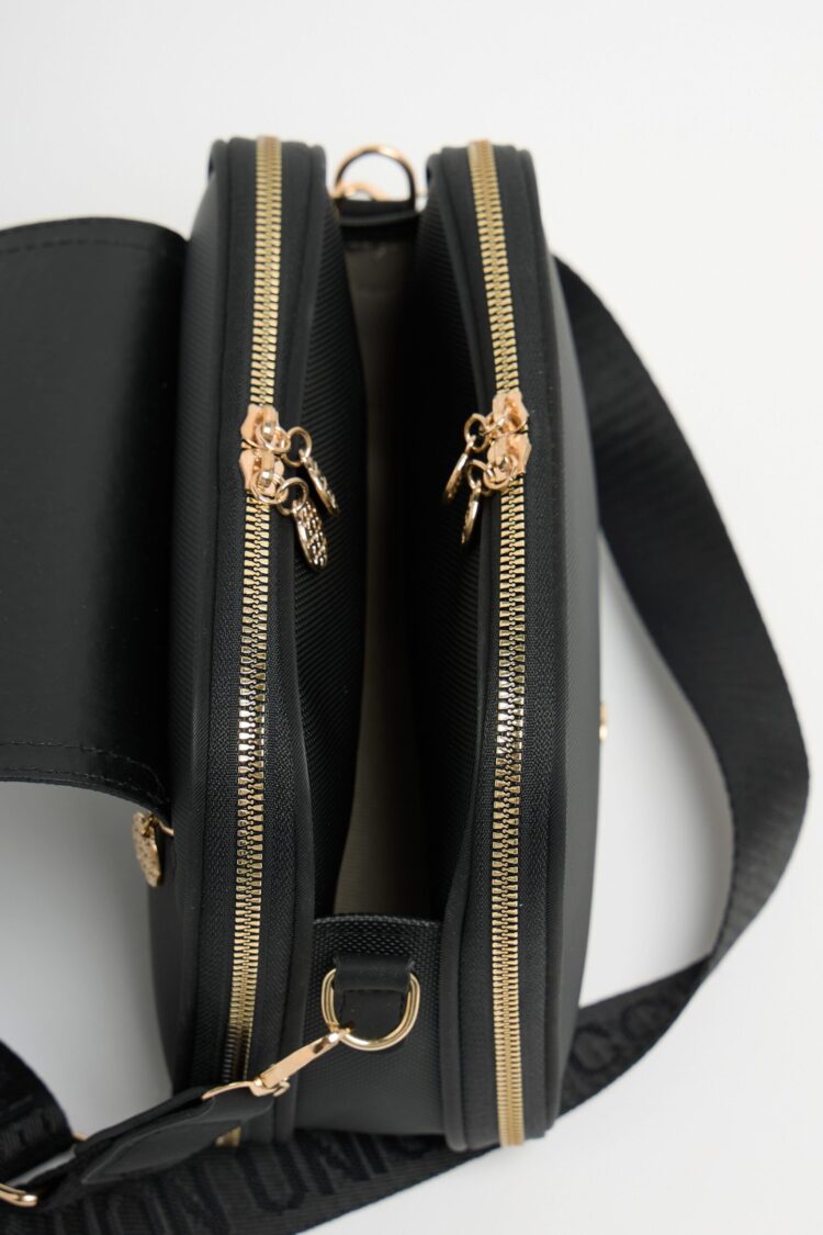 Trendy Casual Buckle Hand and Shoulder Bag Black - Brand: Mina Fashion - Women & Kids, Baby Clothes Wholesale - Globality Store