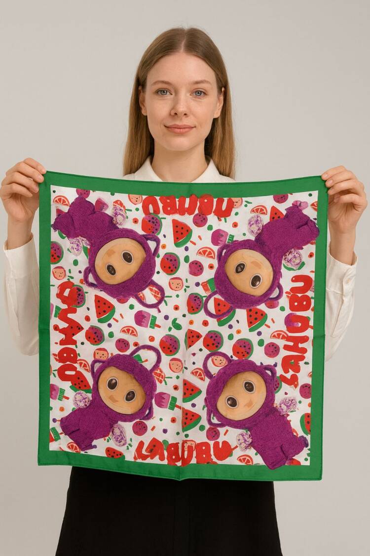 Green Casual Cute Shawl With Floral & Figure Patterns - Brand: Axesoire - Women & Kids, Baby Clothes Wholesale - Globality Store
