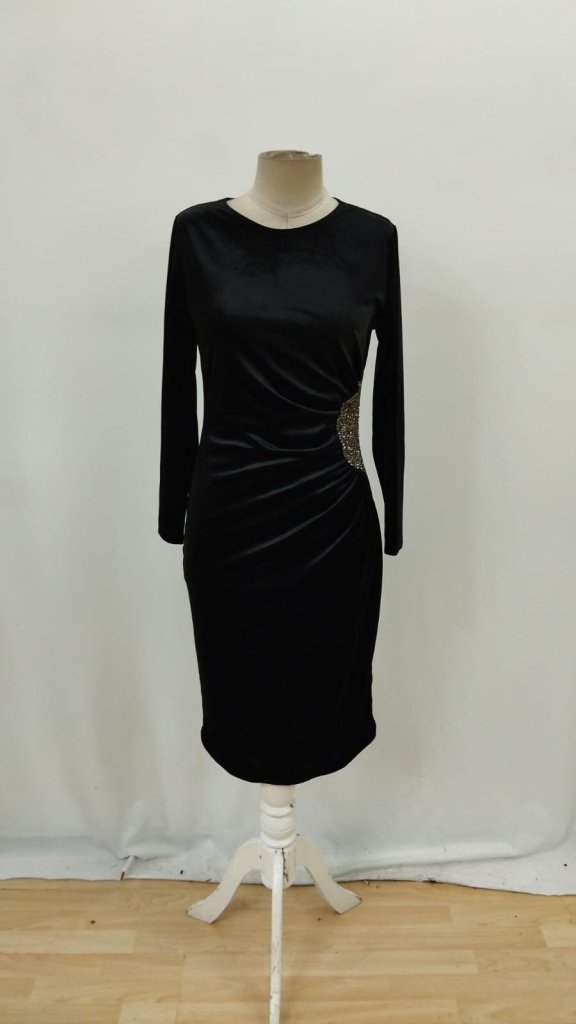 ElegantSheath Dress With 3/4 Sleeves