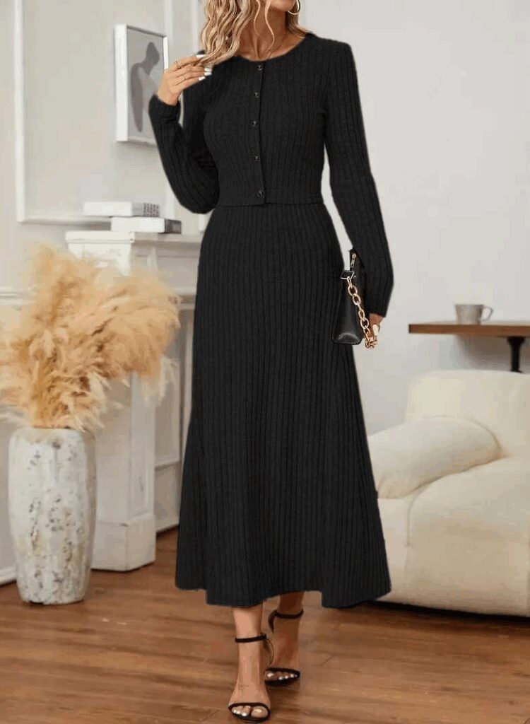 Elegant Striped Set