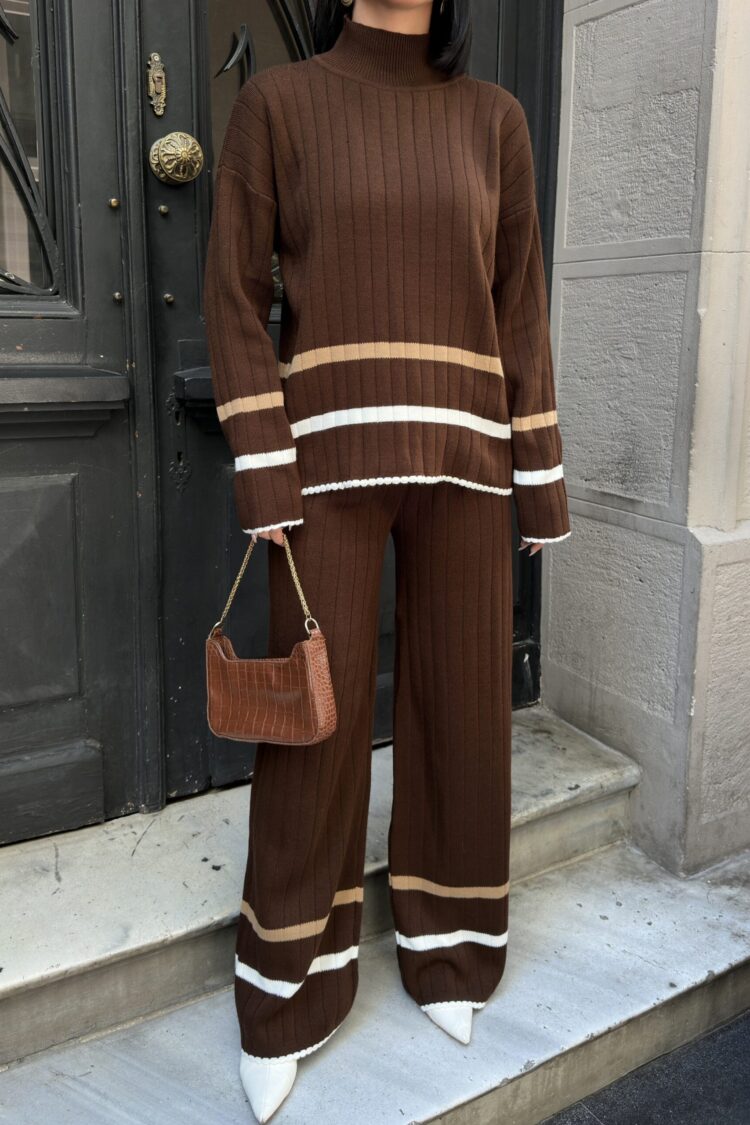 Casual Formal Elegant Striped Suit