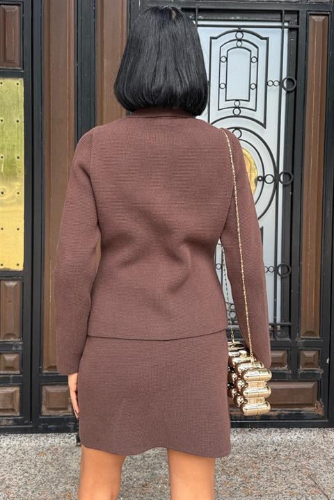 Elegant Bodycon Mini Skirt Set