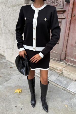ElegantSet With Pencil Mini Skirt - Brand: Sobe Istanbul - Women & Kids, Baby Clothes Wholesale - Globality Store