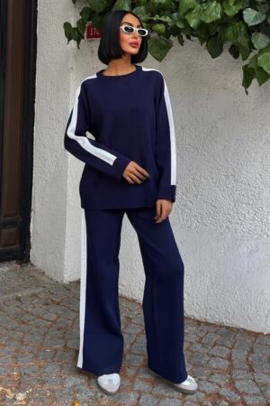 Casual Sporty Set With Bootcut Pants - Brand: Sobe Istanbul - Women & Kids, Baby Clothes Wholesale - Globality Store
