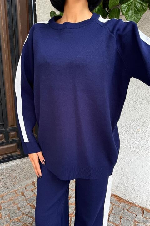 Casual Sporty Set With Bootcut Pants