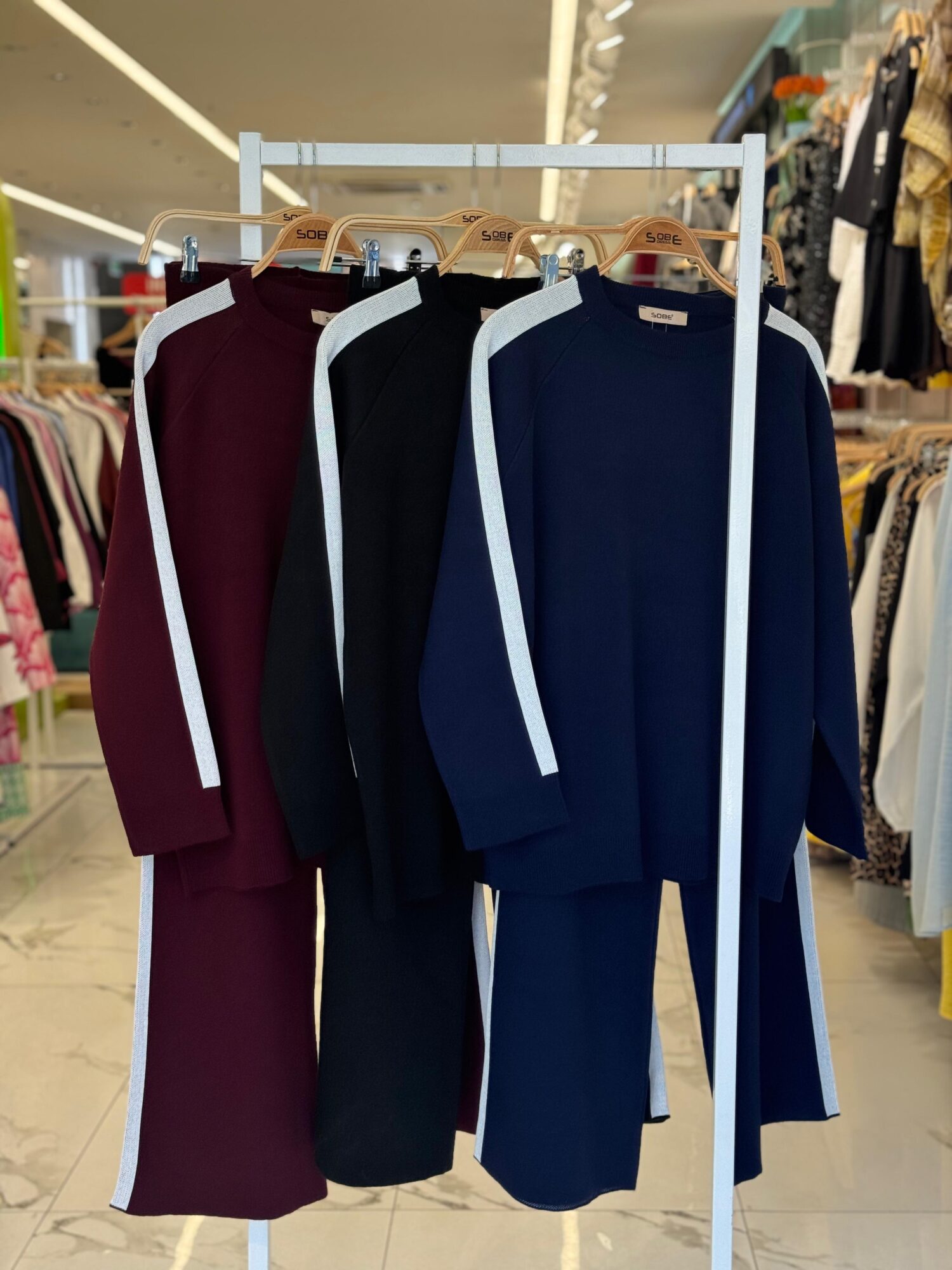 Casual Sporty Set With Bootcut Pants - Brand: Sobe Istanbul - Women & Kids, Baby Clothes Wholesale - Globality Store