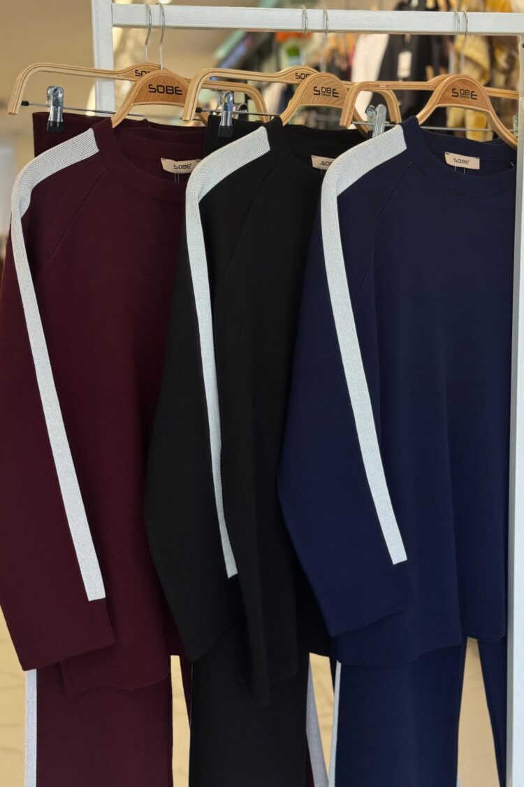 Casual Sporty Set With Bootcut Pants