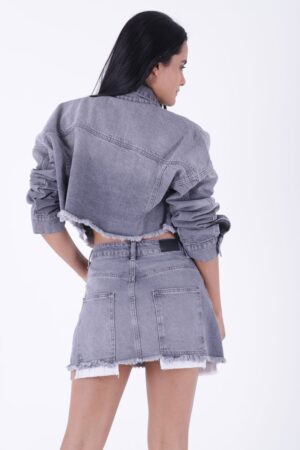 Mini Denim Skirt With Lining Detail - Brand: XLove - Women & Kids, Baby Clothes Wholesale - Globality Store