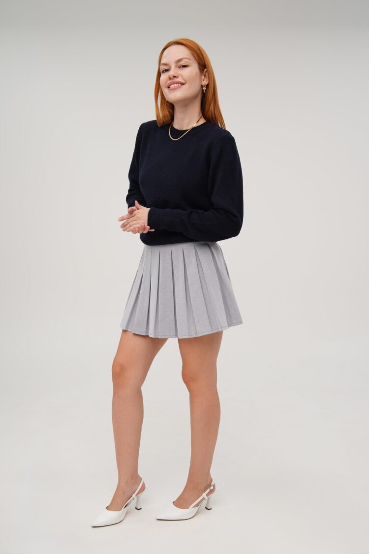 Crew Neck Basic WholesaleKnitted Sweater
