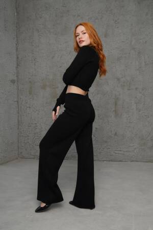 Crop Trousers Straight Cut WholesaleSuit - Brand: Lustrin - Women & Kids, Baby Clothes Wholesale - Globality Store