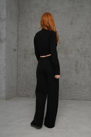 Crop Trousers Straight Cut WholesaleSuit - Brand: Lustrin - Women & Kids, Baby Clothes Wholesale - Globality Store