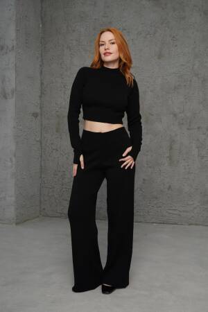 Crop Trousers Straight Cut WholesaleSuit - Brand: Lustrin - Women & Kids, Baby Clothes Wholesale - Globality Store