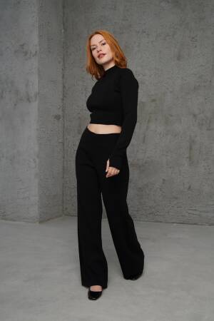 Crop Trousers Straight Cut WholesaleSuit - Brand: Lustrin - Women & Kids, Baby Clothes Wholesale - Globality Store
