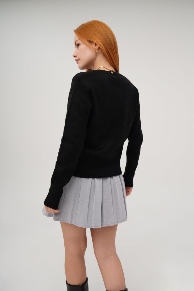 Crew Neck Basic WholesaleKnitted Sweater