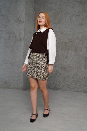 WholesaleKnitted Sweater With Lace Detail - Brand: Lustrin - Women & Kids, Baby Clothes Wholesale - Globality Store