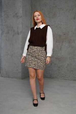 WholesaleKnitted Sweater With Lace Detail - Brand: Lustrin - Women & Kids, Baby Clothes Wholesale - Globality Store