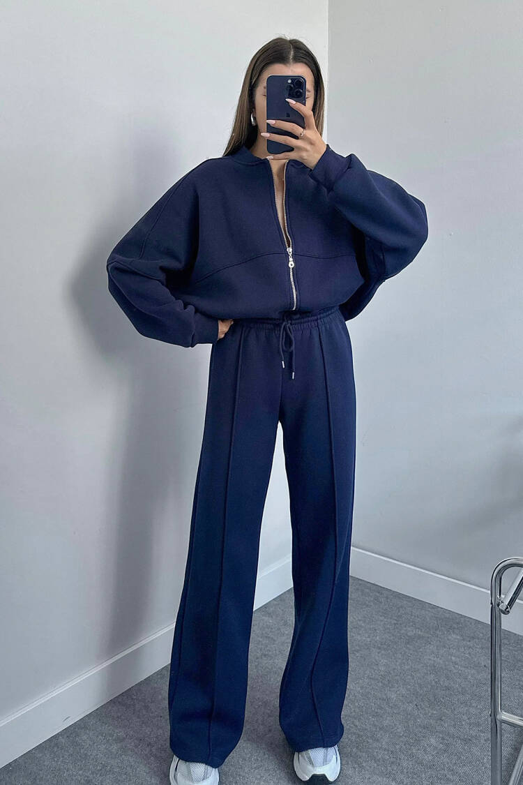3 Yarn Cotton Winter Tracksuit Set Gts018 -