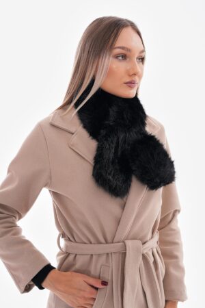 Mango Fabric Internal Fur Scarf - Brand: Axesoire - Women & Kids, Baby Clothes Wholesale - Globality Store