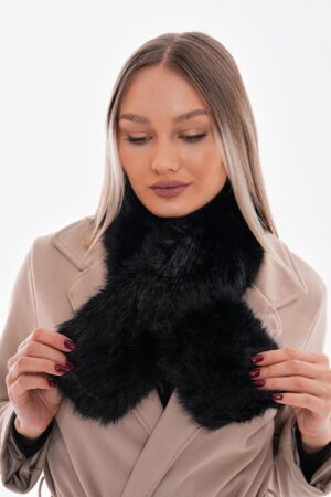 Mango Fabric Internal Fur Scarf - Brand: Axesoire - Women & Kids, Baby Clothes Wholesale - Globality Store