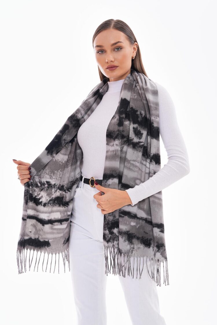 Batik Tassel Shawl