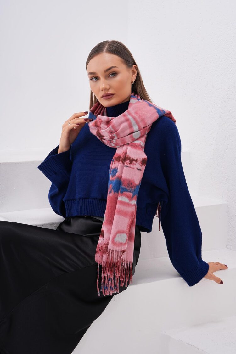Batik Tassel Shawl
