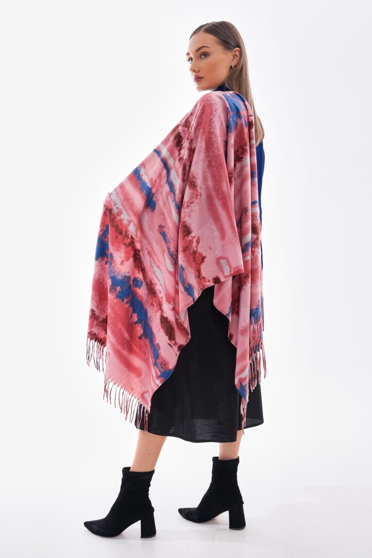 Batik Tassel Shawl