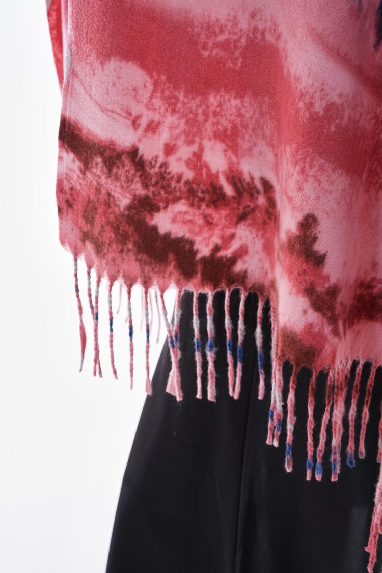 Batik Tassel Shawl