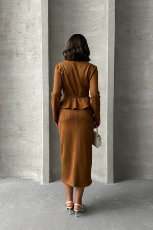 Tan Suede Wholesale Skirt - Brand: Topshow - Women & Kids, Baby Clothes Wholesale - Globality Store