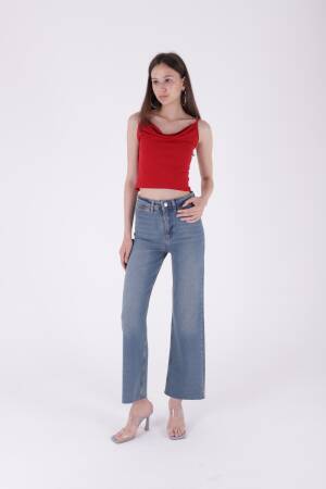 Palazzo Jeans With Decorative Pocket Detail - Brand: XLove - Women & Kids, Baby Clothes Wholesale - Globality Store