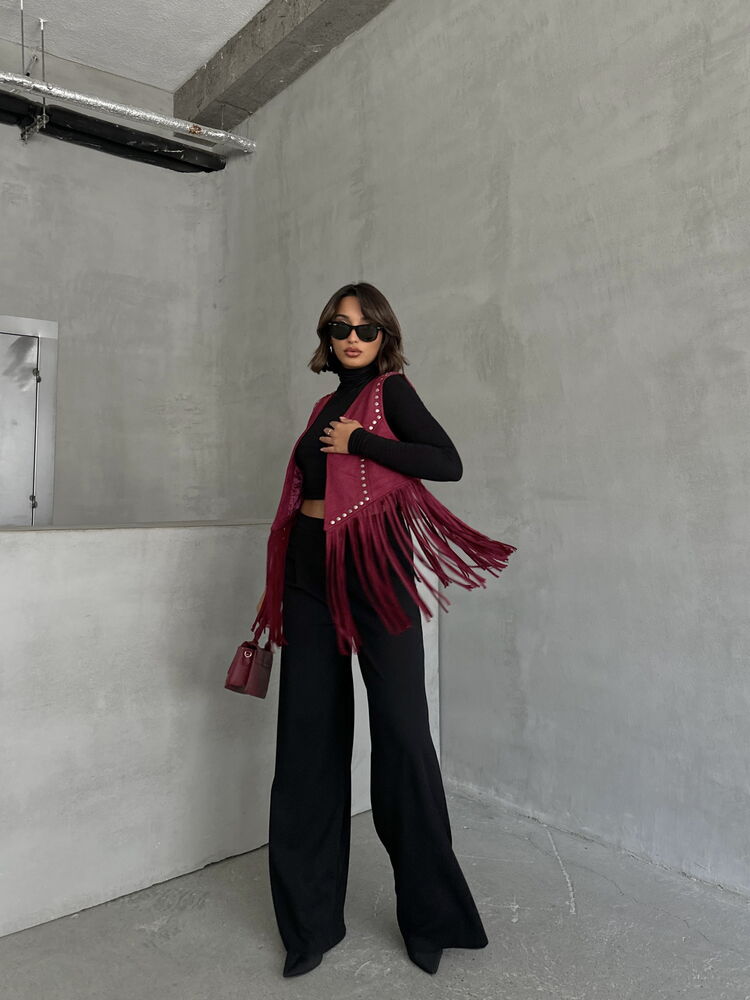 Tassel Drop Vest