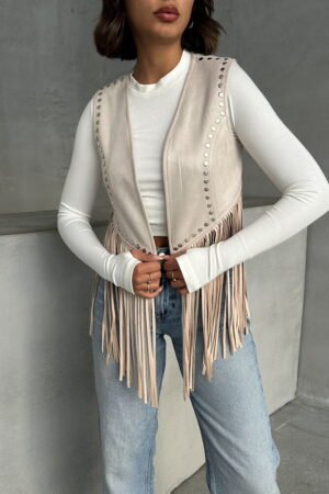 Tassel Drop Vest - Brand: Topshow - Women & Kids, Baby Clothes Wholesale - Globality Store