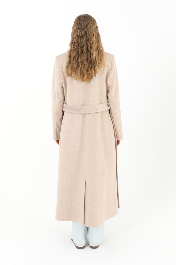 Women's Double Breasted Belted Coat