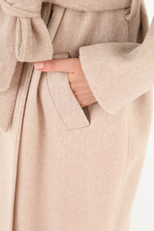 Women's Double Breasted Belted Coat - Brand: Puane - Women & Kids, Baby Clothes Wholesale - Globality Store