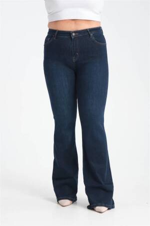 High Waisted Bell-bottom DarkJeans - Brand: LACARINO - Women & Kids, Baby Clothes Wholesale - Globality Store