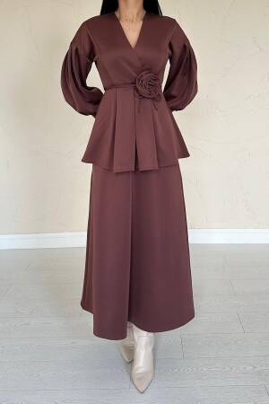 Rose Detailed Suit - Brand: Elisa - Women & Kids, Baby Clothes Wholesale - Globality Store