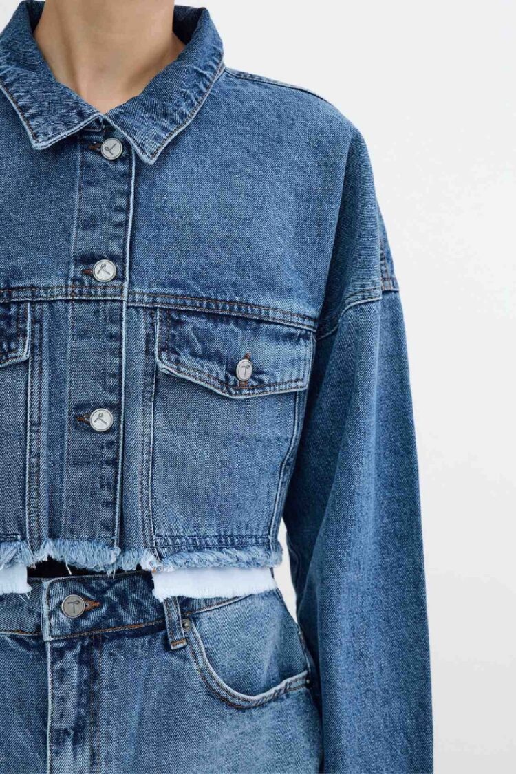 Mini Denim Skirt