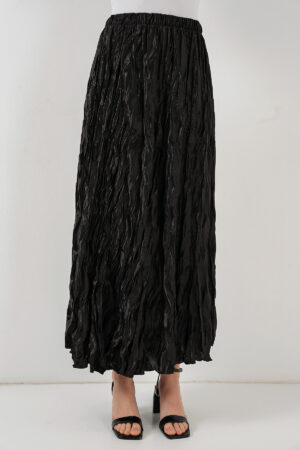 Long Wrinkle Shiny Skirt 8034 - Brand: Bigdart - Women & Kids, Baby Clothes Wholesale - Globality Store