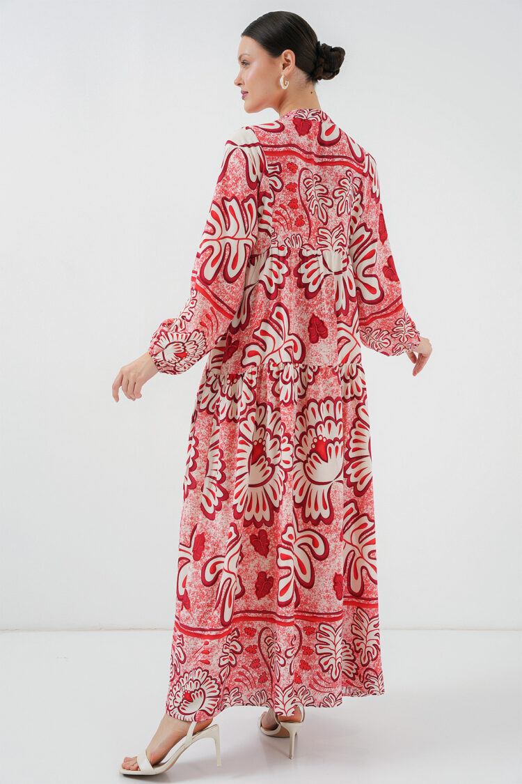 Authentic Patterned Burkini Dress - N.