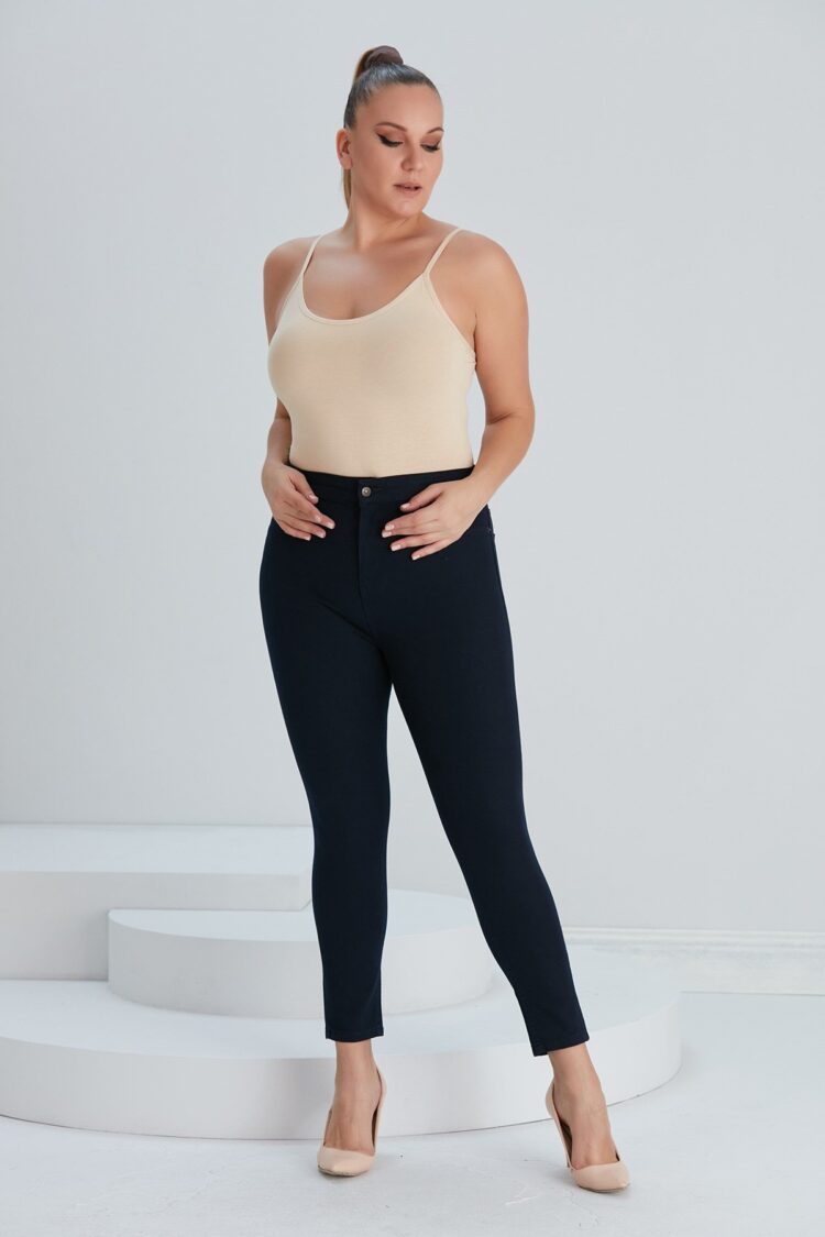 Casual Elegant Plus Size Pants
