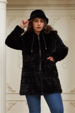 Oversized Puffer Hooded Coat - Brand: RMG - Women & Kids, Baby Clothes Wholesale - Globality Store