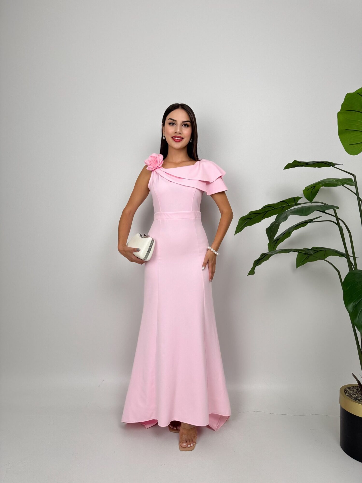 ElegantSheath Dress With Ruffle Cap Sleeves - Brand: Miss Janell - Women & Kids, Baby Clothes Wholesale - Globality Store