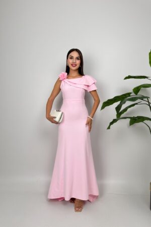 ElegantSheath Dress With Ruffle Cap Sleeves - Brand: Miss Janell - Women & Kids, Baby Clothes Wholesale - Globality Store