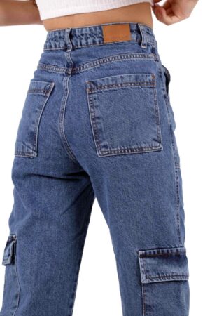 Cargo Pocket Wide Leg Jeans - Brand: XLove - Women & Kids, Baby Clothes Wholesale - Globality Store