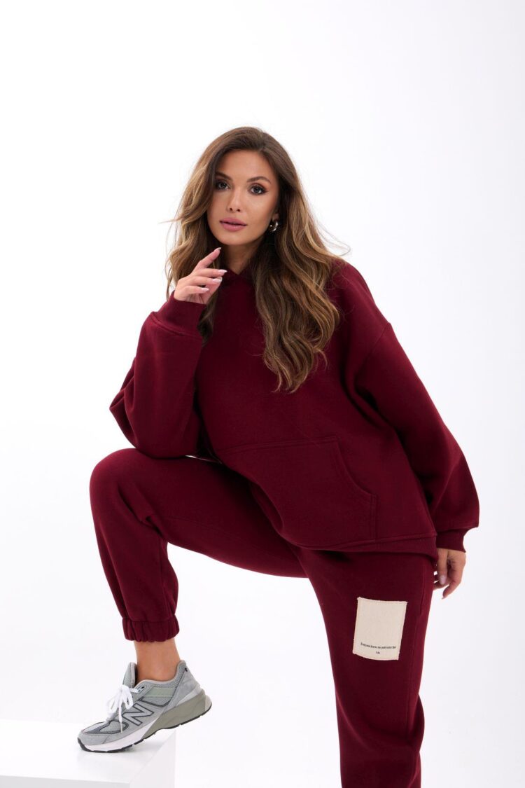Tracksuit Oversized Jogger With Hooded Neck