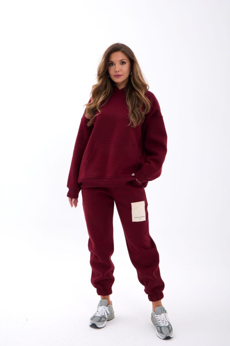 Tracksuit Oversized Jogger With Hooded Neck