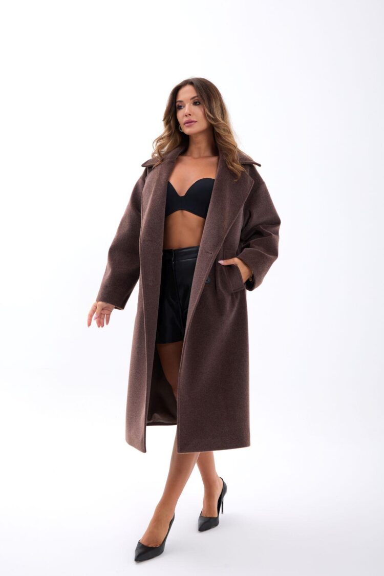Elegant Double-Breasted Coat